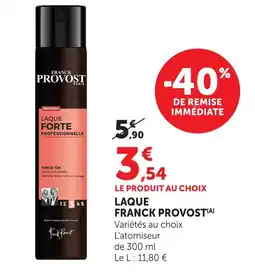 Hyper U Franck provost laque forte professionnelle offre