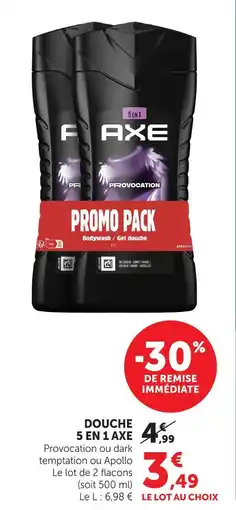 Hyper U Axe douche 5 en 1 offre