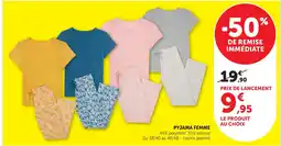 Hyper U Pyjama femme offre