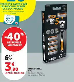 Hyper U Bic hybrid5 flex offre