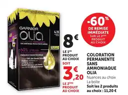 Hyper U Olia coloration permanente sans ammoniaque offre