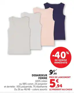 Hyper U Débardeur femme offre
