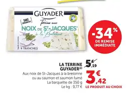 Hyper U Guyader la terrine offre