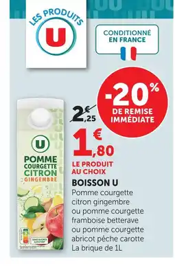 Hyper U U boisson offre