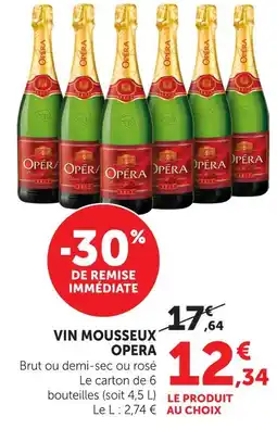 Hyper U Opera vin mousseux offre