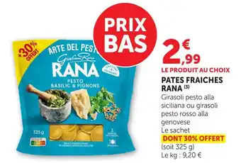 Hyper U Rana pâtes fraiches offre