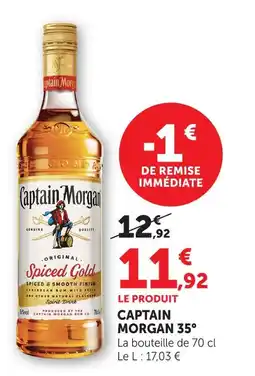 Hyper U Captain morgan 35° offre