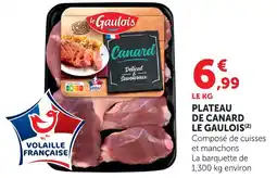 Hyper U Le gaulois plateau de canard offre