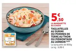 Hyper U Tagliatelles au surimi offre
