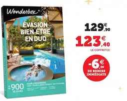 Hyper U Wonderbox evasion bien être en duo offre