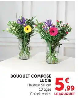 Hyper U Bouquet composé lucie offre