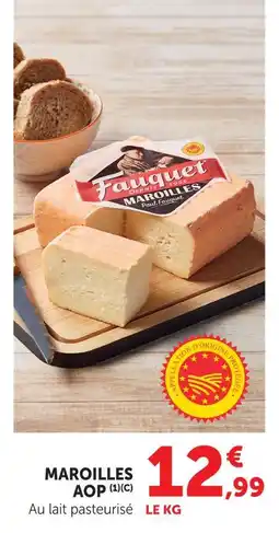 Hyper U Fauquet maroilles aop offre