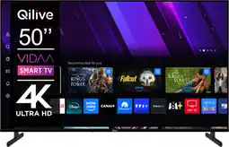 Auchan Qilive tv led 50 / 126cm qilive q50us251b offre