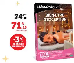 Hyper U Wonderbox bien-être d'exception offre