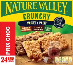 Auchan Nature valley barres de céréales crunchy variety pack nature valley offre