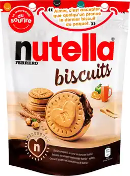 Auchan Nutella nutella biscuits offre