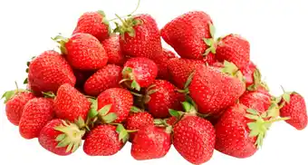 Auchan Sans marque fraises rondes offre