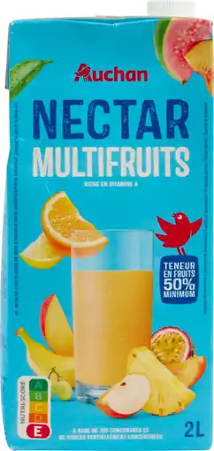 Auchan Auchan nectar multifruits brique auchan offre