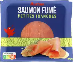 Auchan Auchan saumon fumé petites tranches auchan offre