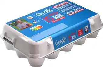 Auchan Cocorette oeufs plein air cocorette offre