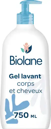 Auchan Biolane gel lavant corps cheveux biolane offre