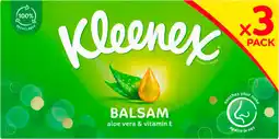 Auchan Kleenex boîte de mouchoirs balsam kleenex offre