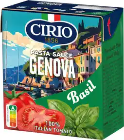 Auchan Cirio sauce tomate basilic cirio offre