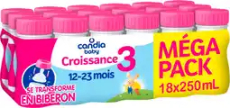 Auchan Candia baby croissance 3 mega pack candia offre