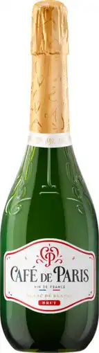 Auchan Cafe de paris vin mousseux offre