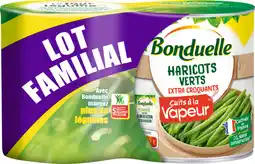 Auchan Bonduelle haricots verts extra croquants bonduelle offre