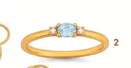 E.Leclerc Bague aigue marine et diamants offre