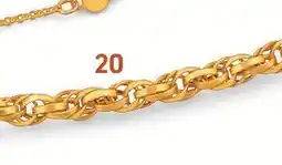 E.Leclerc Bracelet maille torsadée offre