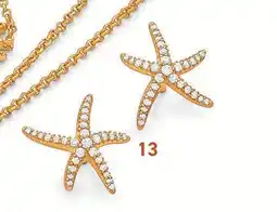 E.Leclerc Boucles en argent doré et oxydes de zirconium offre