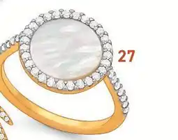 E.Leclerc Bague en argent doré et rhodié offre