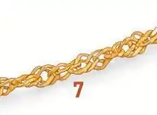 E.Leclerc Bracelet maille singapour offre