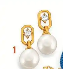 E.Leclerc Boucles perle de culture et oxyde de zirconium offre