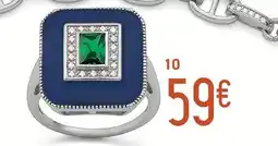 E.Leclerc Bague en argent rhodié offre