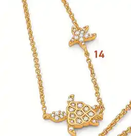 E.Leclerc Collier tortue et étoile de mer offre