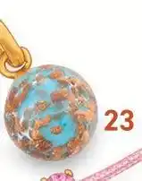 E.Leclerc Pendentif verre de venise offre