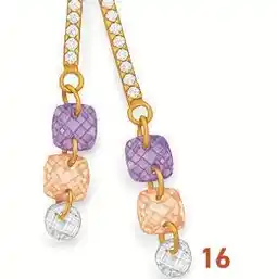 E.Leclerc Boucles oxydes de zirconium offre