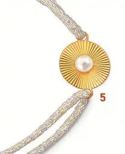 E.Leclerc Bracelet cordon et perle de culture offre