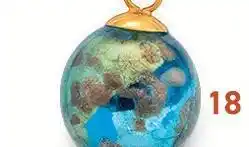 E.Leclerc Pendentif verre de venise offre