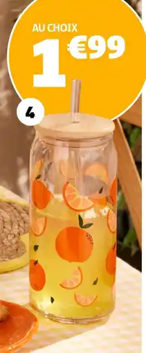 Gifi Gobelet paille 600 ml offre