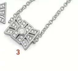 E.Leclerc Bracelet en argent rhodié et oxydes de zirconium offre