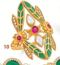 E.Leclerc Bague en plaqué or offre