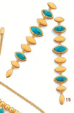 E.Leclerc Boucles en argent doré offre