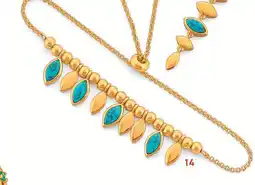 E.Leclerc Bracelet en argent doré et pierres synthétiques offre