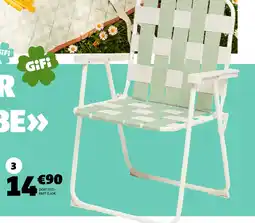 Gifi Gifi chaise de camping offre