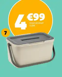 Gifi Poubelle à compost 4l offre