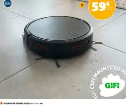 Gifi Gifi aspirateur robot laveur offre